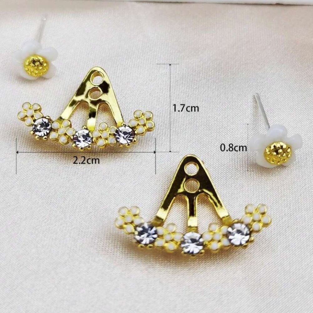 Flowers earrings - Picture 4 of 5